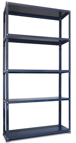 מדפי אחסון מתכת דקורטיביים 90x30x175 לבית ולמשרד