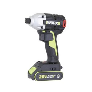 מברגת אימפקט נטענת 20V 2 2X2Ah PROFESSIONAL WORX