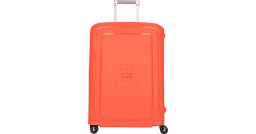 מזוודה ארופאית קשיחה 30 אינץ 138 ליטר 812 סמ SAMSONITE NEW SCURE כתום קליפורניה סמסונייט