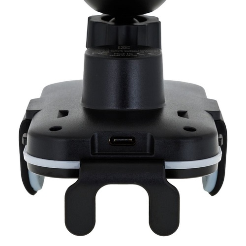 מעמד/מתקן לטלפון נייד + טעינה אלחוטית Hoco Car wireless charger CA80  