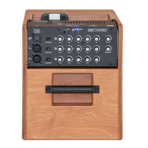 מגבר לאקוסטית נטען Acus ONE FORSTREET 8 WOOD 90W rms