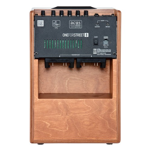 מגבר לאקוסטית נטען Acus ONE FORSTREET 8 WOOD 90W rms