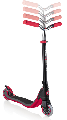 קורקינט FLOW 125 פלואו צבע אדום Globber