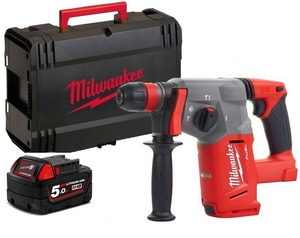 פטישון נטען 18V ללא פחמים + סוללה 5.0AH
