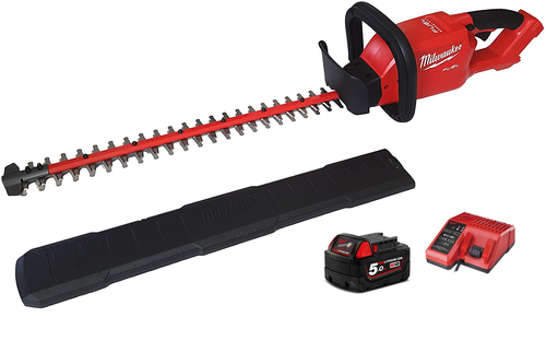 גוזם גדר חיה 18V ללא פחמים + סוללה 5.0AH