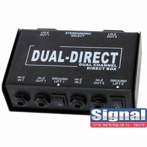 קופסת DI פאסיבית מדגם EG -DB03