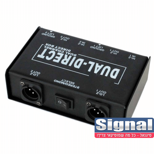 קופסת DI פאסיבית מדגם EG -DB03
