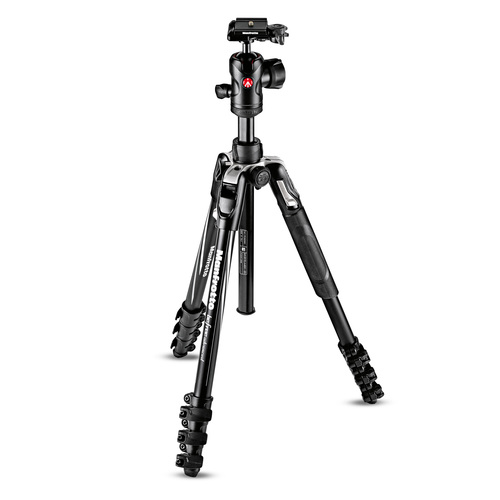 קיט חצובת טיולים Manfrotto Befree Advanced שחור עם נועלי לחיצה