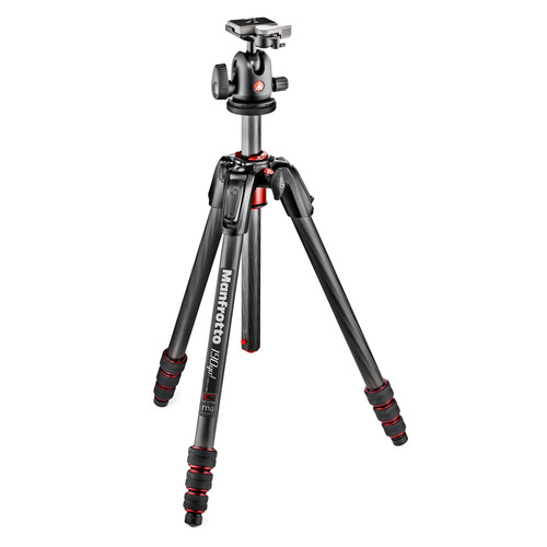 קיט חצובת סטילס עם ראש כדורי MK190GOC4TB-BH Manfrotto