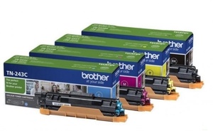 סט טונרים מקוריים 4 צבעים BROTHER TN243