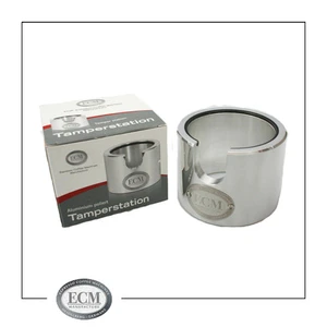 מעמד טמפר / דוחסן איסיאם ECM Tamper Station Polished Aluminium Original נירוסטה