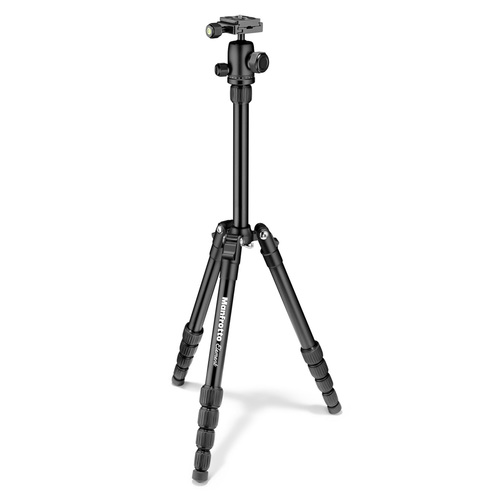 קיט חצובת סטילס קומפקטית עם ראש כדורי Manfrotto Element Traveller Small Black