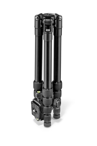 קיט חצובת סטילס קומפקטית עם ראש כדורי Manfrotto Element Traveller Small Black