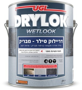 דריילוק סילר מבריק, סילר לאבן ובטון בגימור מבריק/מראה רטוב - פח 18.9 ליטר Drylok Wetlook Sealer