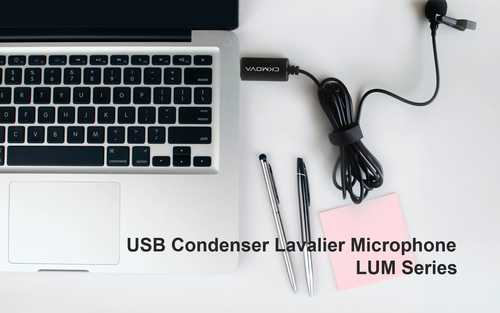 מיקרופון עם חיבור USB למחשב 