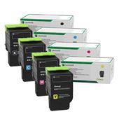 טונר אדום למדפסת ‏לייזר Lexmark CX522ade לקסמרק
