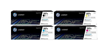 סט טונרים מקוריים כמות גדולה HP 207X