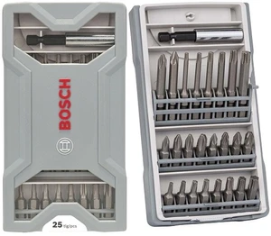 סט 24 ביטים מקצועיים + מוביל BOSCH 2607017037