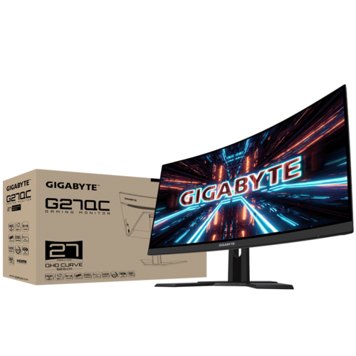 מסך גיימינג קעור Gigabyte G27QC 27