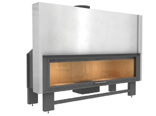 קמין ליבה HURSAN SOMINE HKHC 200T חזית אחת
