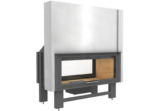 קמין ליבה HURSAN SOMINE H2HC-130T דו כיווני