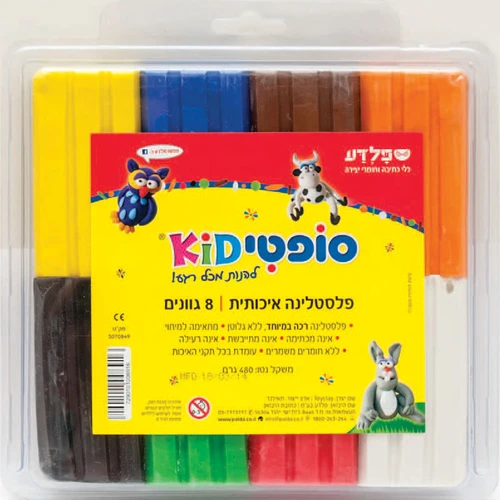 סופטיקיד 8 גוונים 480 גר'