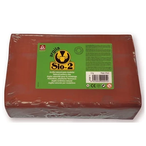 חימר טבעי SIO-2 אדום 5 ק"ג