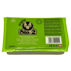 חימר טבעי SIO-2 לבן 1.5 ק"ג