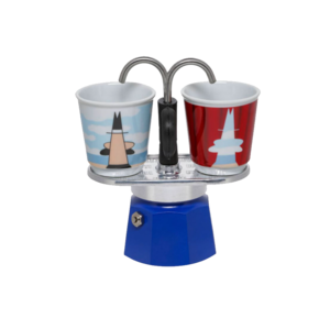 מקינטה גז ביאלטי סט מיני אקספרס 2 כוסות Bialetti Set Mini Express Magritte מגריט