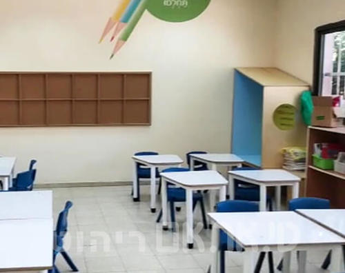שולחנות טרפז מעוגל עם פלטה מחיקה