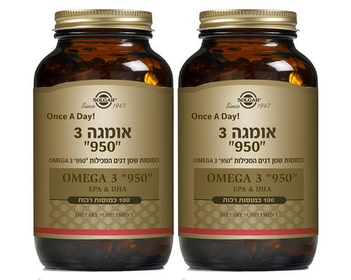 סולגאר אומגה 3 950 | 200 כמוסות