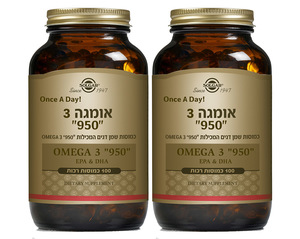 סולגאר אומגה 3 950 | 200 כמוסות