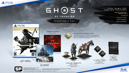 משחק לסוני 5 - PS5 GHOST OF TSUSHIMA DIRECTORS CUT