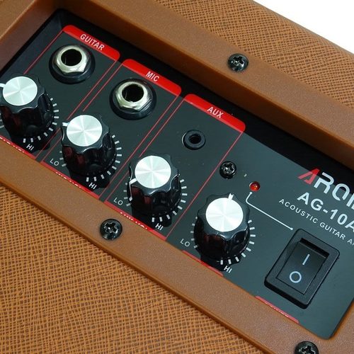 מגבר נייד לגיטרה אקוסטית AG-10A מבית Aroma