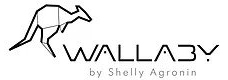 פסלון אורבני שור אוריגמי מתכת Wallaby | BULL