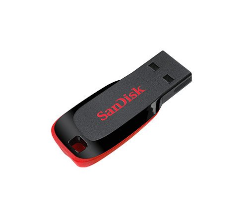 דיסק און קי סאנדיסק SanDisk Cruzer Blade - בנפח 128GB