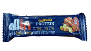 חטיף חלבון | בטעם קשיו קרמל | מכיל 60 גרם