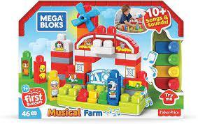 מגה בלוקס חווה מוזיקלית 50 חלקים- Mega bloks