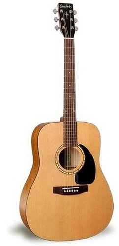 גיטרה אקוסטית מוגברת S&P 028962 Woodland Cedar A3T 