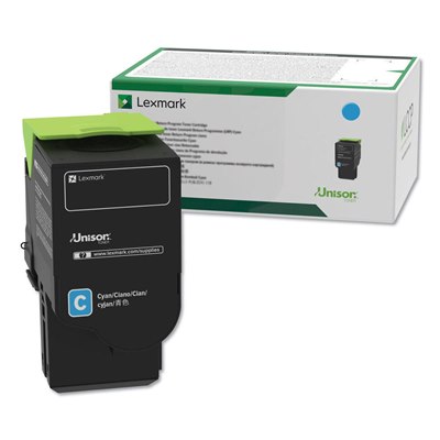 ‏טונר כחול מקורי Lexmark 78C5XC0