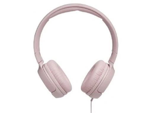 אוזניות ‏חוטיות JBL Tune 500 ורוד (יבואן רשמי)