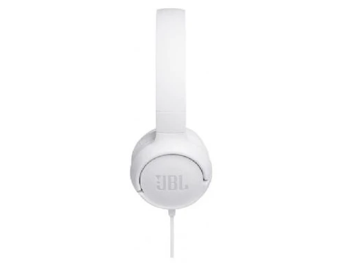 אוזניות ‏חוטיות JBL Tune 500 לבן (יבואן רשמי)
