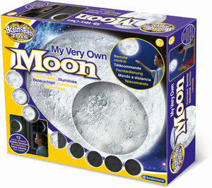 מנורת ירח 12 מצבי תאורה לתליה על הקיר + שלט רחוק