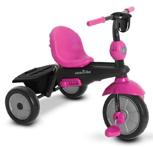 תלת אופן 4 ב 1 דגם סווינג Swing DLX - ורוד SMARTRIKE