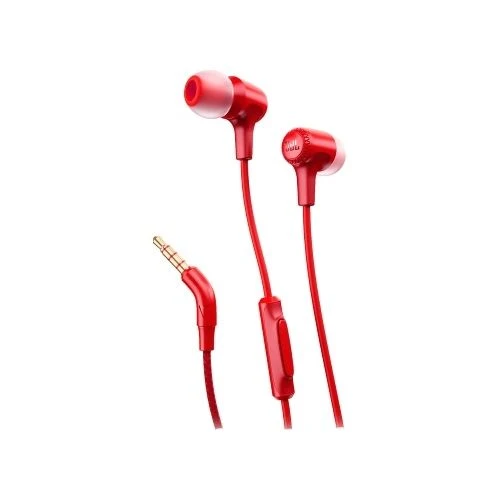 אוזניות ‏חוטיות JBL E15 אדום