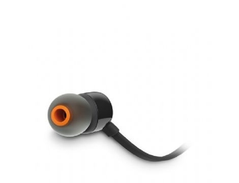אוזניות ‏חוטיות JBL T110 שחור (יבואן מקביל)