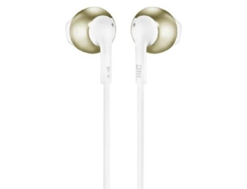 אוזניות ‏חוטיות JBL T205 זהב