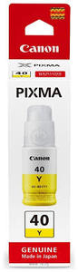 מיכל דיו צהוב מקורי Canon GI-40 Y 