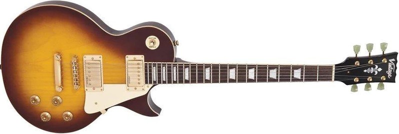 גיטרה חשמלית Vintage V100 Reissued Tobacco Sunburst