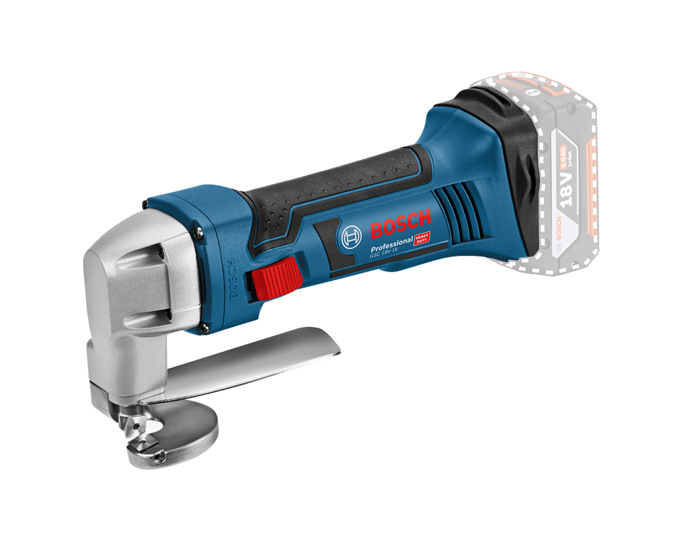 מספרי פח נטענים בוש BOSCH GSC 18V-16